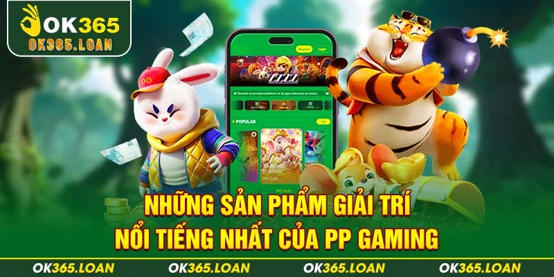 Những sản phẩm giải trí nổi tiếng nhất của PP GAMING